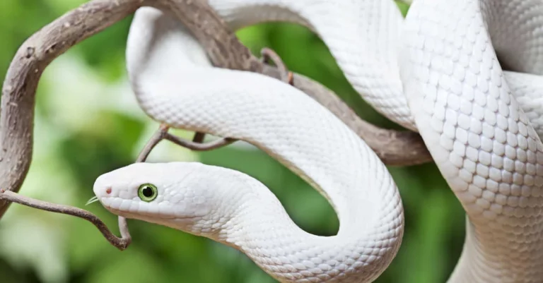 تفسير حلم الحية البيضاء